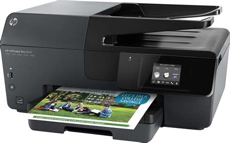 Customer Reviews: HP Officejet Pro 6830 Wireless e-All-In-One Instant Ink Ready Printer Black ...