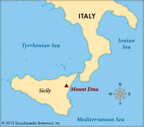 Mount Etna Location - Mount Etna Volcano Map Page 1 Line 17qq Com ...