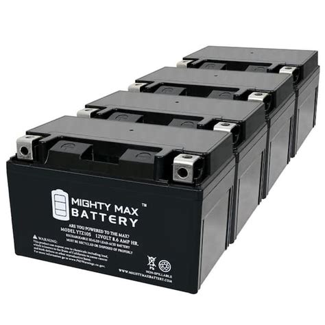 MIGHTY MAX BATTERY YTZ10S 12V 8.6AH Replacement Battery compatible with ...