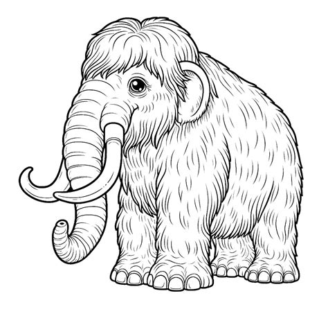 Mammoth Printable coloring page - Download, Print or Color Online for Free