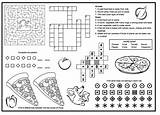 Childrens Menus  Kids Placemat Coloring For Restaurants sketch template