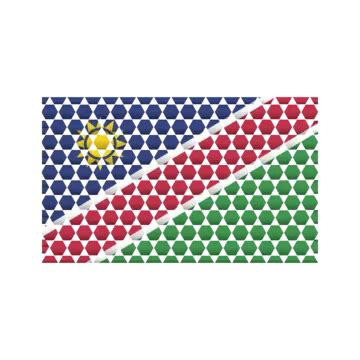 Namibia Flag Vector, Namibia, Flag, Namibia Flag PNG and Vector with ...