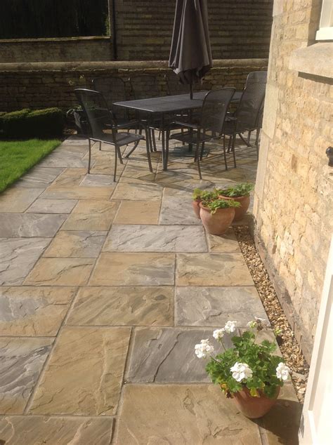 York stone paving with a riven surface for texture and character http ...