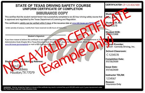 Defensive Driving Houston Texas Same Day Certificate