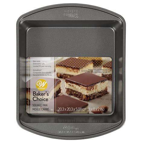 Wilton Baker's Choice Non-Stick Bakeware Square Cake Pan | Walmart Canada