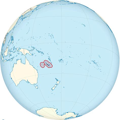 New Caledonia Map