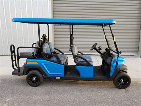 6 Passenger Electric Golf Cart – Luxury Model - South Walton Golf Cart ...