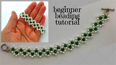 Easy Beaded Bracelet Pattern. DIY Beaded Bracelet. Beading Tutorial ...