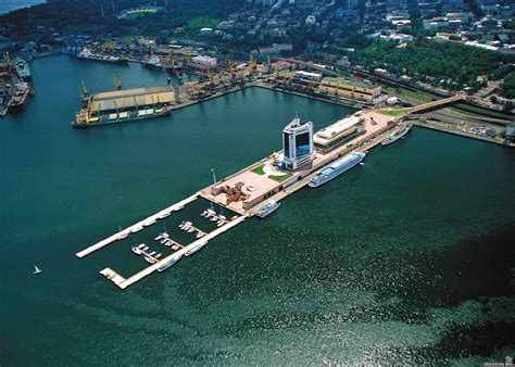 Port of Odessa, Ukraine. #Odessa #Ukraine #birdview #sky #sun #sea #Ukraine #yachts Odessa ...