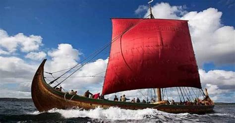 World's largest reconstructed Viking longship to sail for Merseyside during next month's Open ...