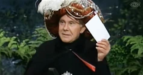 Johnny Carson as “Carnac the Magnificent” is funnier than anything on late night – WWJD