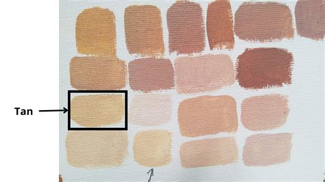 What colors make tan? Color mixing guide and skin tones