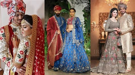 Latest bride & groom matching outfit collection 2020 | dulha dulhan ki matching shervaani or ...