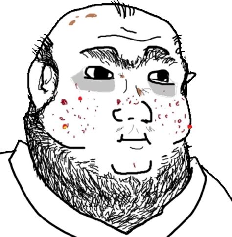 Fat wojak Blank Template - Imgflip