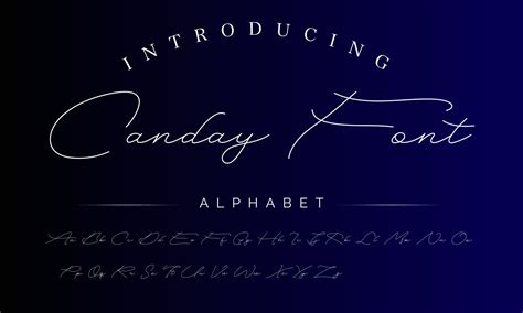 Signature Font Calligraphy Logotype Script Brush Font Type Font lettering handwritten 24649497 ...