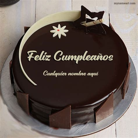 Pastel De Feliz Cumpleaños Para WhatsApp Con Nombre