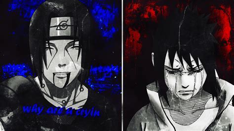 Itachi Uchiha Crying