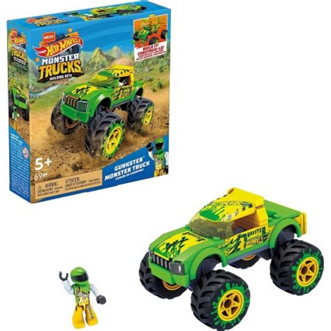 Mega Hot Wheels® Gunkster™ Monster Truck Building Set, 188 pc - Ralphs