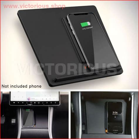 Victorious Automotive Wireless Car Charger for Tesla Model 3