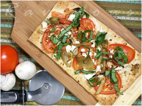 Flatbread Pizza Recipe: Lavash Bread Pizza