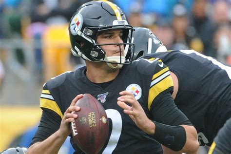 Mason Rudolph injury: Steelers QB returns to practice in concussion ...