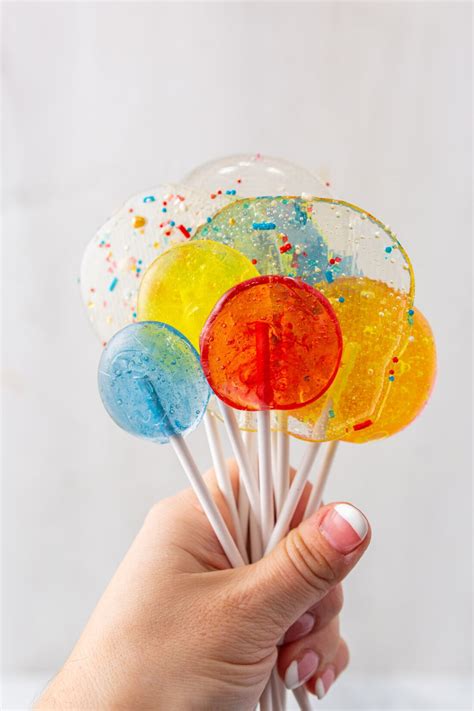 Homemade Lollipops - Amanda's Cookin' - Candy