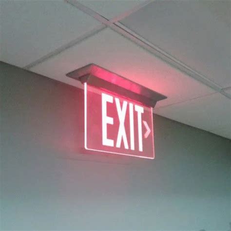 Emergency Exit Light - Emergency Exit Light Sign Manufacturer from New Delhi