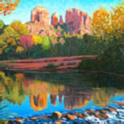 Cathedral Rock - Sedona Painting by Steve Simon | Fine Art America