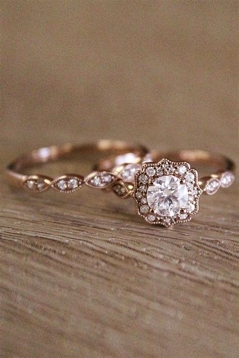 30 Vintage Wedding Rings For Brides Who Love Classic | Oh So Perfect ...