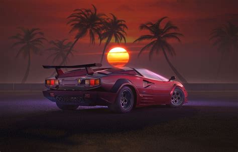 Retro Neon Car Wallpapers - Wallpaper Cave