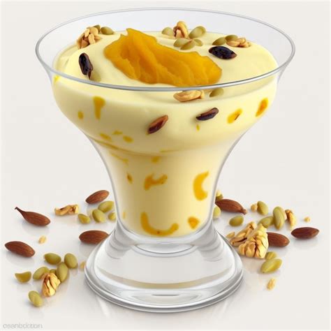 Premium AI Image | Summer famous sweet drink Lassi in Traditional glass ...