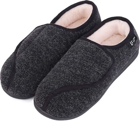 LongBay Women's Slippers, Wide Fit, Comfy and Cozy, Memory Foam Made ...