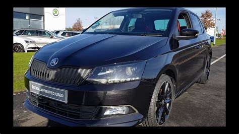 SKODA FABIA MONTE CARLO HATCHBACK 5-DR 2017 1.0 TSI S/S in Black Magic ...