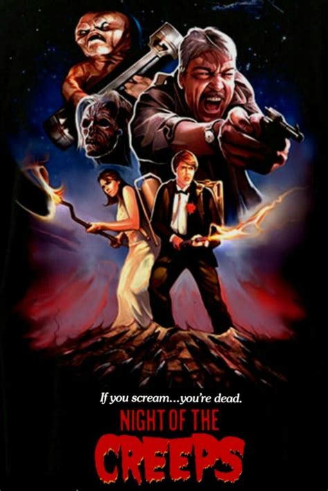 Night of the Creeps | Movie artwork, Horror movies, Horror movie art