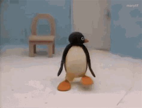 Dancing Pingu GIF - Dancing Pingu Cute - Discover & Share GIFs | Pingu gif, Penguin dance, Cool gifs