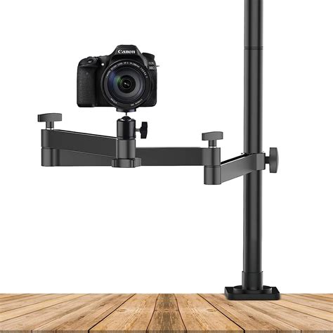 Buy ULANZI Camera Desk Mount Stand with Flexible Arm, Overhead Camera ...