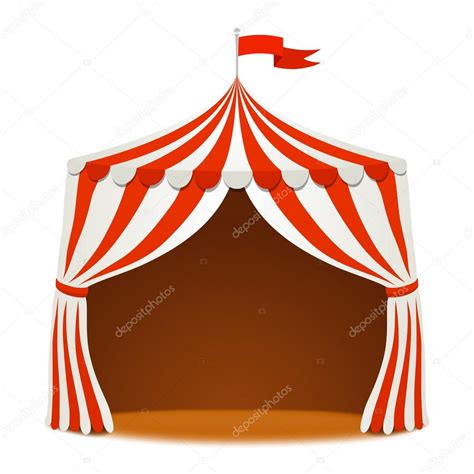 Circus tent. Vector background — Stock Vector © oasis15 #86173088