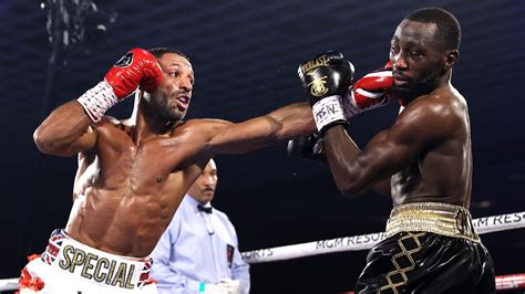 Crawford vs Brook: Terence Crawford stops Kell Brook in fourth round of world welterweight title ...