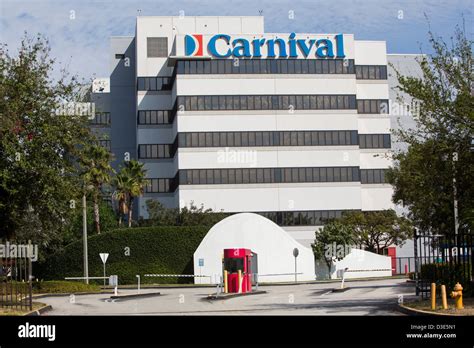 The USA headquarters of cruise operator Carnival Cruise Lines Stock ...