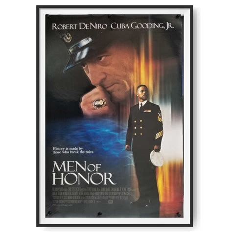 Men of Honor (2000) Original US One Sheet Poster - Cinema Poster Gallery