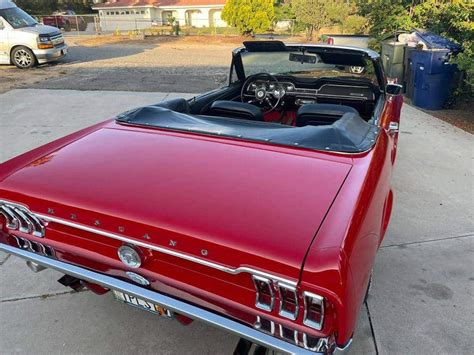 Red 1967 Ford Mustang Convertible For Sale | GuysWithRides.com