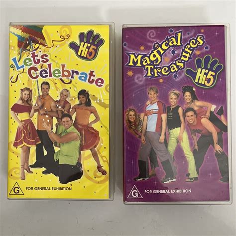 HI-5 Let's Celebrate + Magical Treasures VHS PAL – Retro Unit