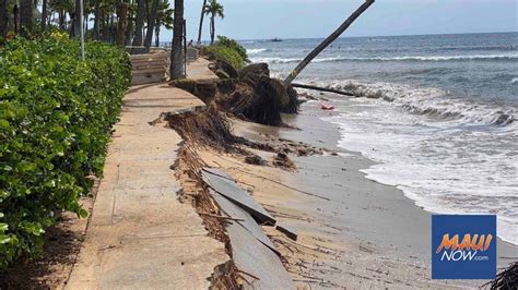 Kaanapali Alii Beach Erosion 2024 - Catina Georgetta