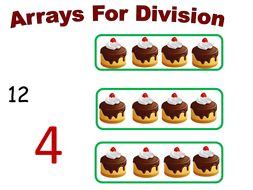 Arrays - Division | Teaching Resources