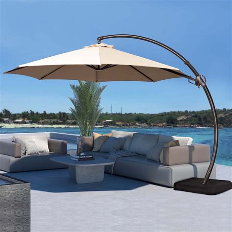 Cantilever Umbrella Patio Umbrellas & Accessories at Lowes.com