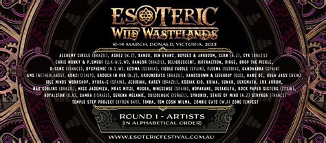 Esoteric Festival 2023 Date, Info, Lineup, Tickets & Location