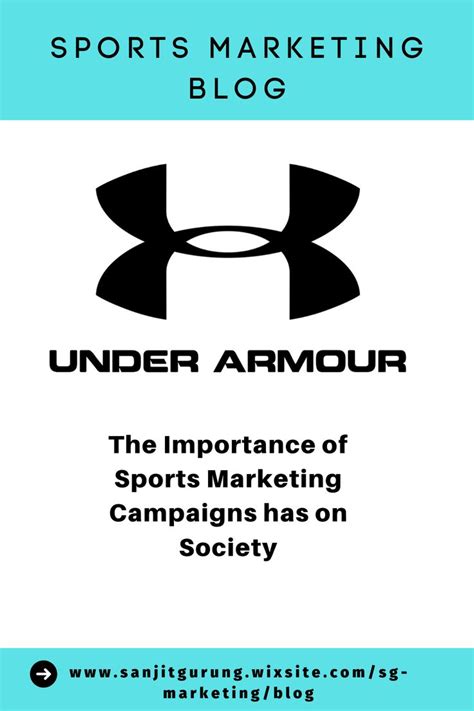 The Importance of Sports Marketing Campaigns has on Society! | Sports marketing, Blog marketing ...