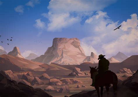 ArtStation - Lonesome Cowboy