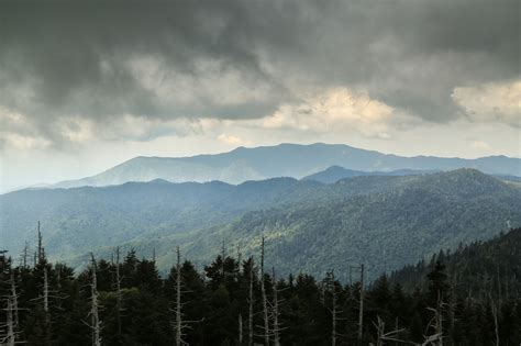 Clingmans Dome Tower in the Great Smoky Mountains National Park