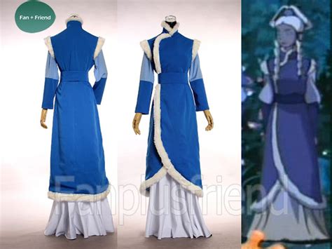 Avatar Cosplay, Katara 4pcs Costume